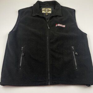 North End Portland Trail Blazer Fleece Vest Men’s L Full Zip Sleeveless Jacket